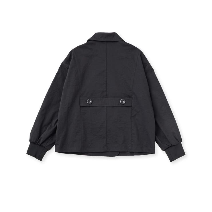 【 ニコ☆プチ 掲載 】トレンチコート風ブルゾン(130~160cm) | ZIDDY | 詳細画像7 