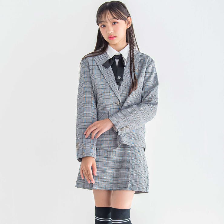 エンブレム付きジャケット(140~160cm) | ZIDDY | 詳細画像8 