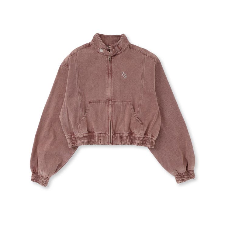 【 ニコ☆プチ 掲載 】ハイネックデニムジャケット(130~160cm) | ZIDDY | 詳細画像11 