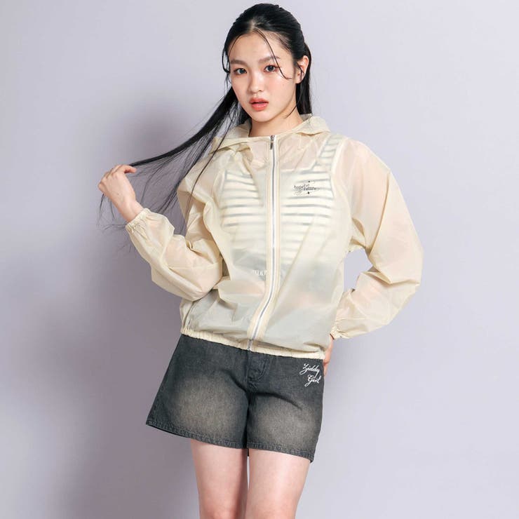 【UVカット】シアーブルゾン(130~160cm) | ZIDDY | 詳細画像10