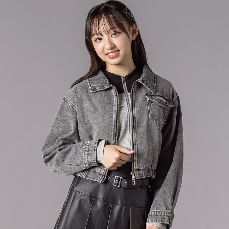 デニムジャケット(130~160cm) | ZIDDY | 詳細画像1 