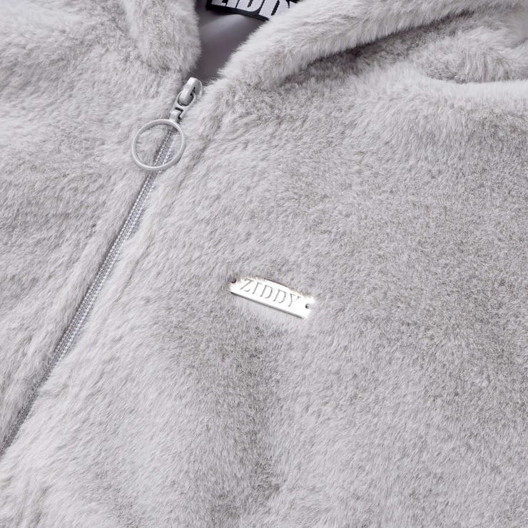 【 ニコ☆プチ 掲載 】ショート丈ファーブルゾン(130~160cm) | ZIDDY | 詳細画像16 