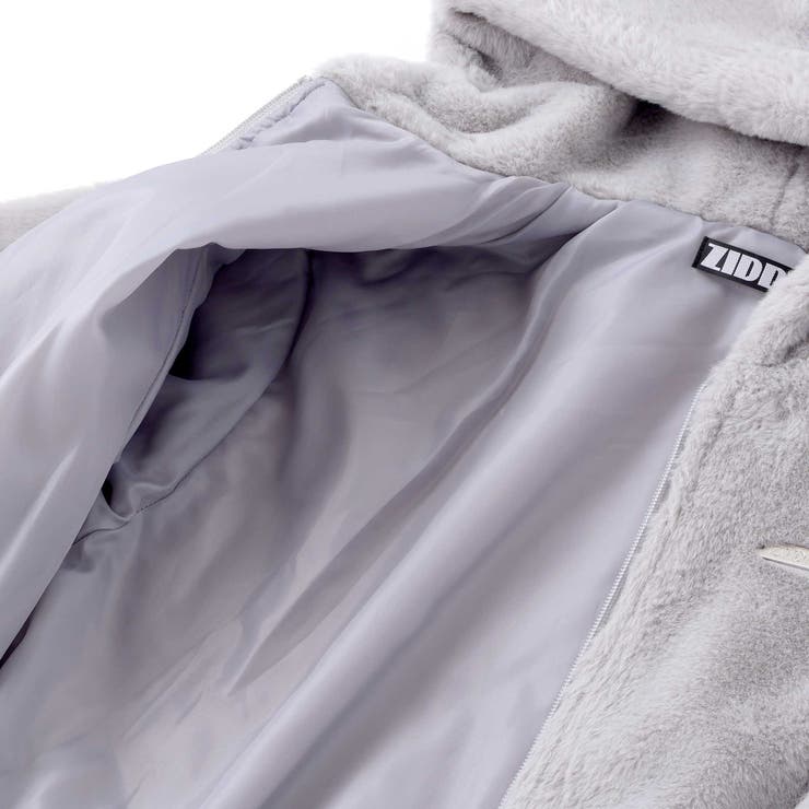 【 ニコ☆プチ 掲載 】ショート丈ファーブルゾン(130~160cm) | ZIDDY | 詳細画像21 