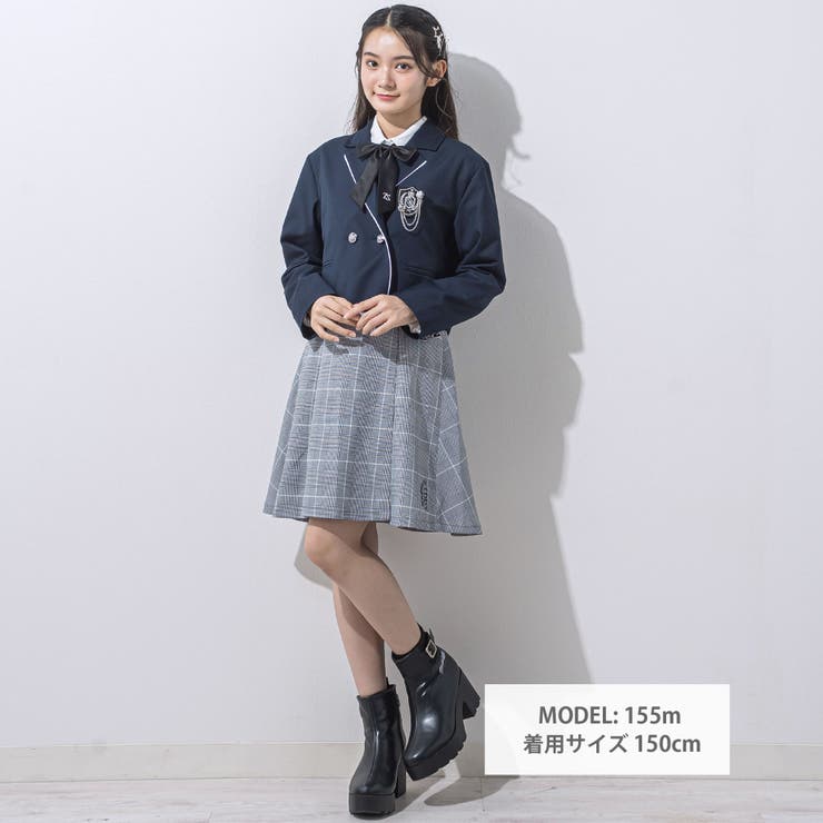 短丈ジャケット(140~160cm) | ZIDDY | 詳細画像2 