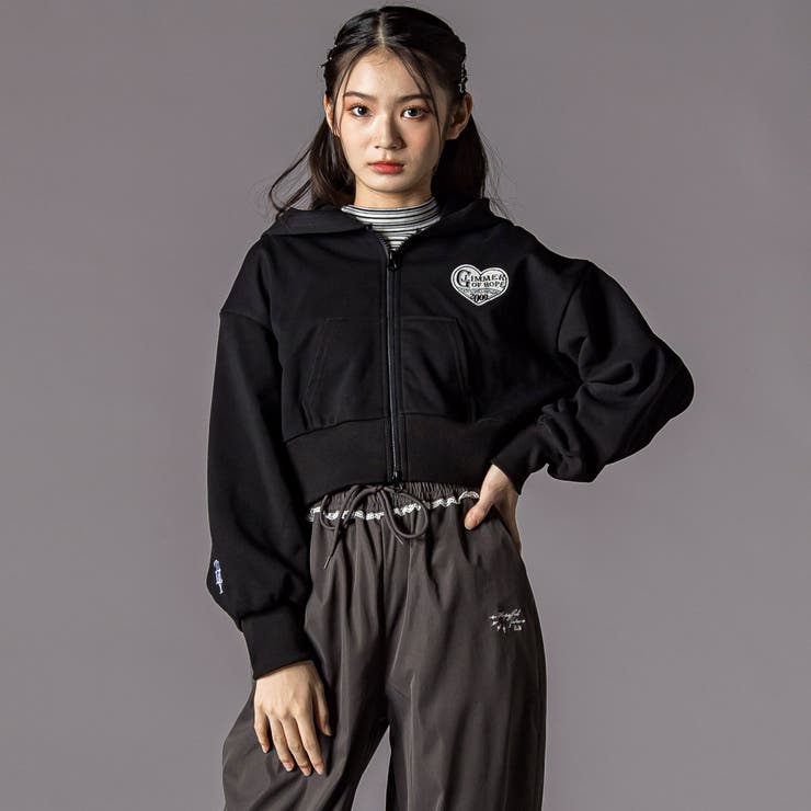 ウエスタン短丈ジップアップパーカー(130~160cm) | ZIDDY | 詳細画像4 