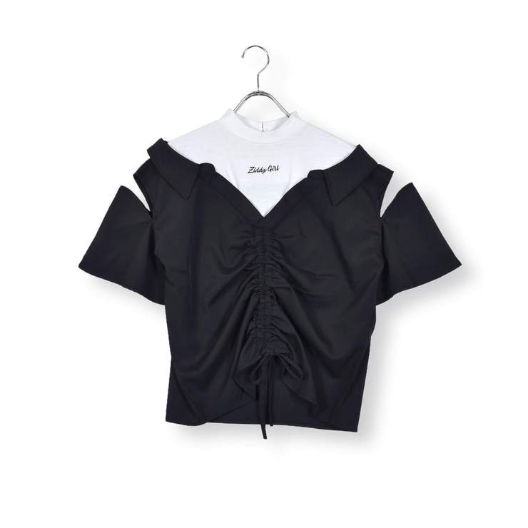 ブラック | ドロストドッキングシャツ(130~160cm) | ZIDDY