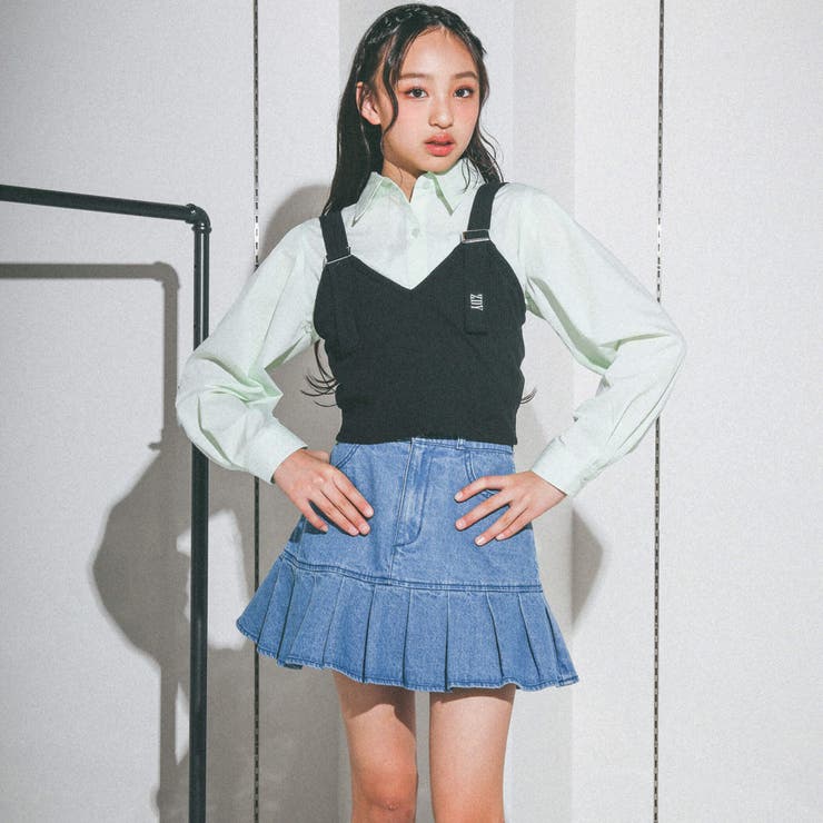 ビスチェ付きパワーシャツ(130~160cm) | ZIDDY | 詳細画像4 