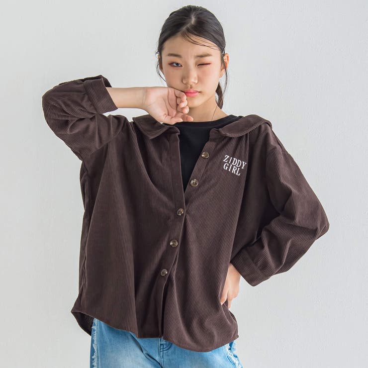 ドッキングコールテンシャツ(130~160cm) | ZIDDY | 詳細画像1 