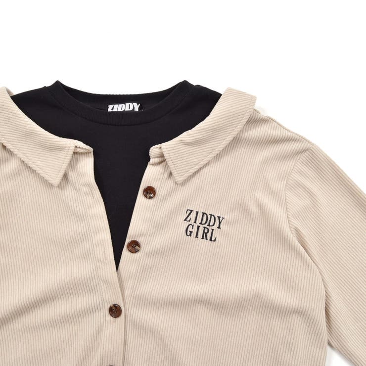 ドッキングコールテンシャツ(130~160cm) | ZIDDY | 詳細画像15 