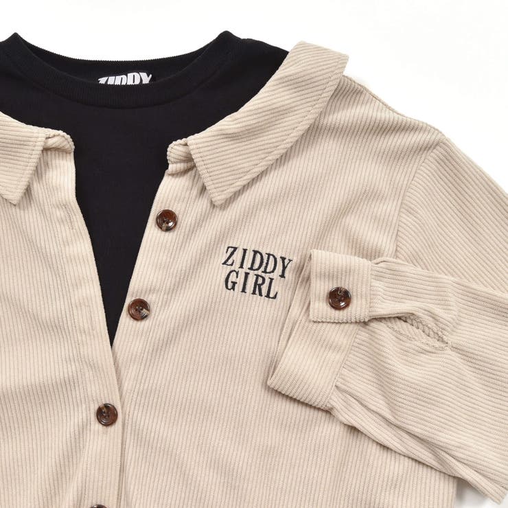 ドッキングコールテンシャツ(130~160cm) | ZIDDY | 詳細画像16 