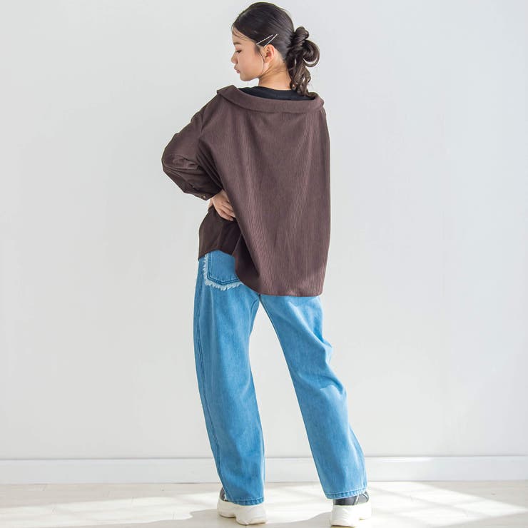 ドッキングコールテンシャツ(130~160cm) | ZIDDY | 詳細画像4 