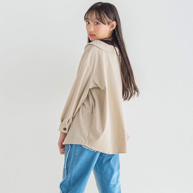 ドッキングコールテンシャツ(130~160cm) | ZIDDY | 詳細画像5 