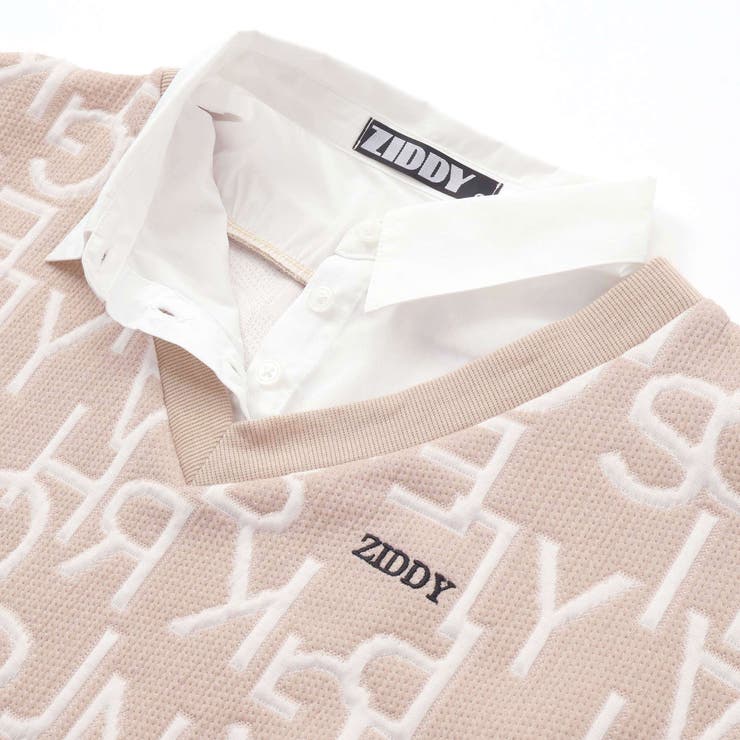 【 ニコ☆プチ 掲載 】ショートベストドッキング風シャツ(130~160cm) | ZIDDY | 詳細画像16 