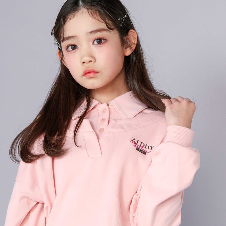 襟付きドロストシャツ(130~160cm) | ZIDDY | 詳細画像5 