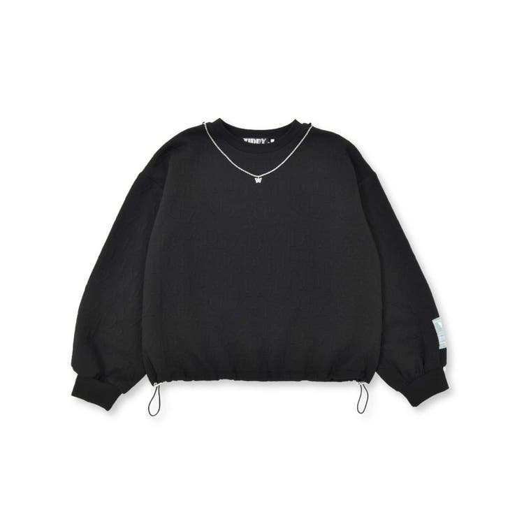 ネックレス付きキルトドロストプルオーバー(130~160cm) | ZIDDY | 詳細画像16 