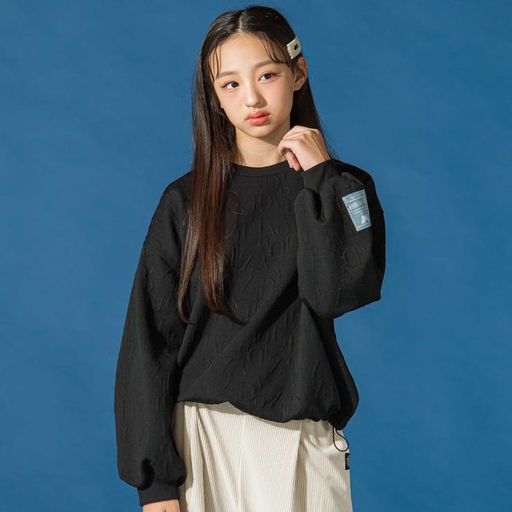 ネックレス付きキルトドロストプルオーバー(130~160cm) | ZIDDY | 詳細画像4 