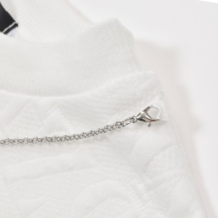 ネックレス付きキルトドロストプルオーバー(130~160cm) | ZIDDY | 詳細画像9 