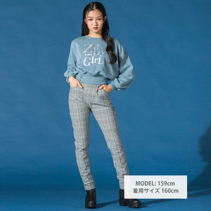 箔プリントトレーナー(130~160cm) | ZIDDY | 詳細画像3 