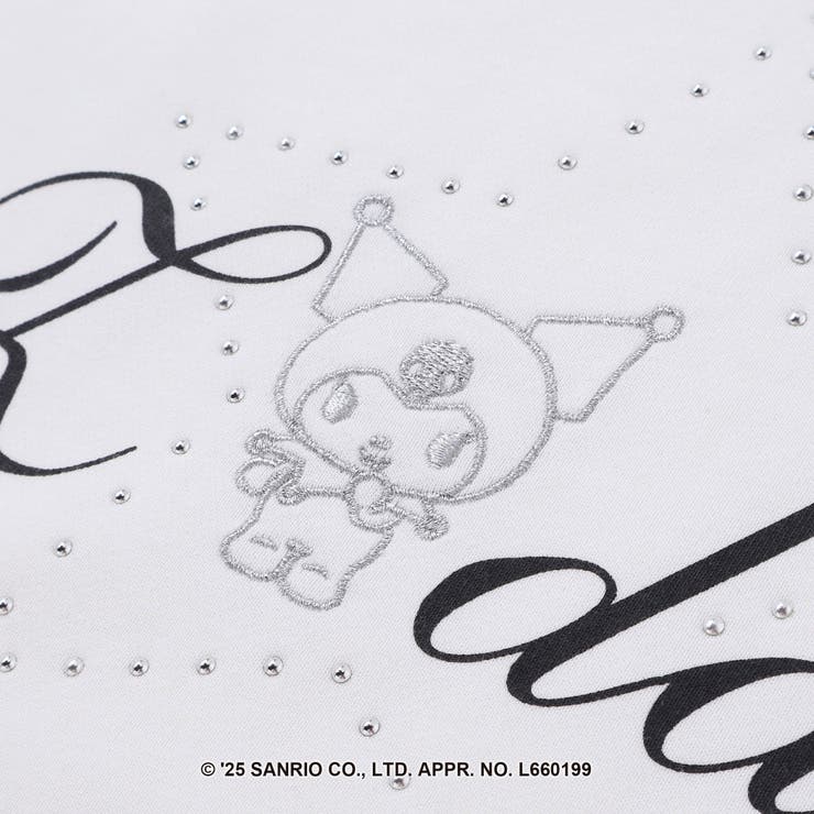 【クロミ】ロゴプリント刺しゅうフーディ(130~160cm) | ZIDDY | 詳細画像15 