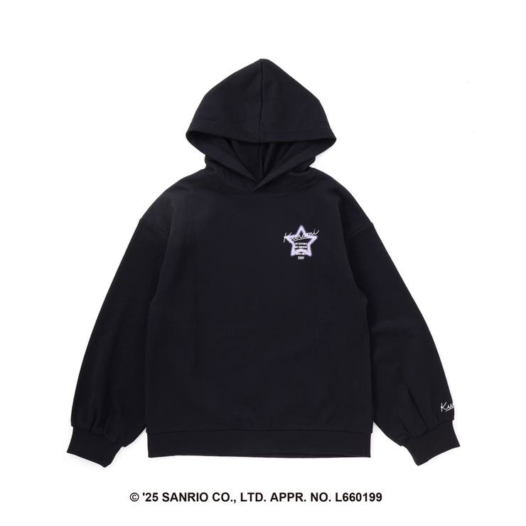 【クロミ】ロゴプリント刺しゅうフーディ(130~160cm) | ZIDDY | 詳細画像16 