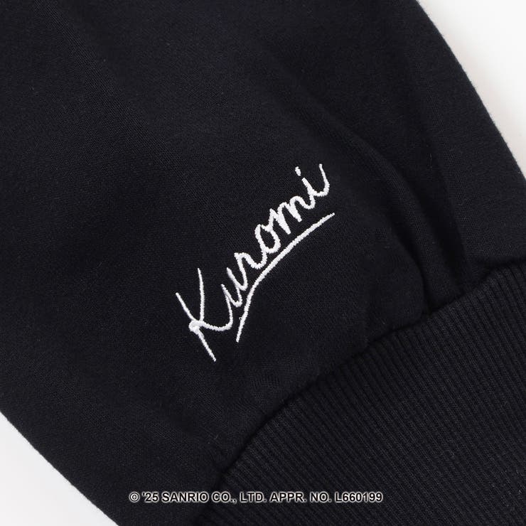 【クロミ】ロゴプリント刺しゅうフーディ(130~160cm) | ZIDDY | 詳細画像19 