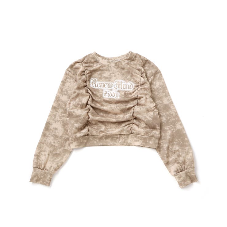 ベージュ | タイダイトレーナー(130~160cm) | ZIDDY