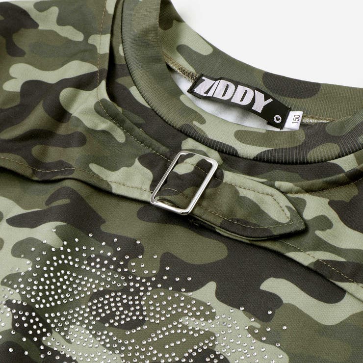 ラインストーン・トレーナー(130~160cm) | ZIDDY | 詳細画像12 