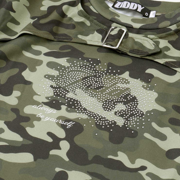 ラインストーン・トレーナー(130~160cm) | ZIDDY | 詳細画像14 