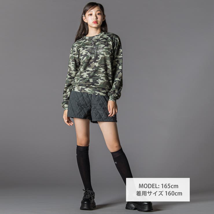 ラインストーン・トレーナー(130~160cm) | ZIDDY | 詳細画像3 