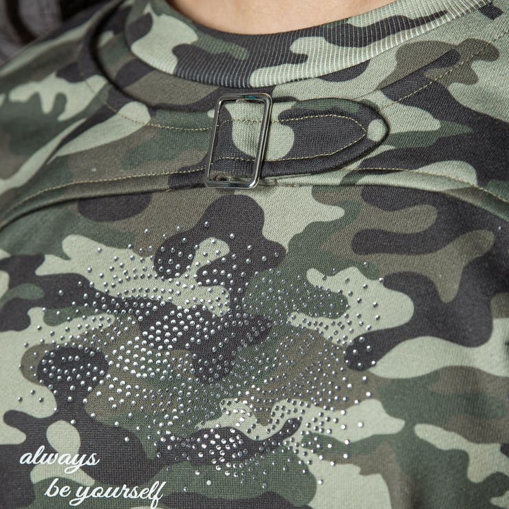 ラインストーン・トレーナー(130~160cm) | ZIDDY | 詳細画像5 