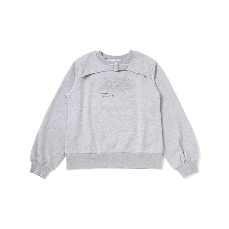 ラインストーン・トレーナー(130~160cm) | ZIDDY | 詳細画像6 