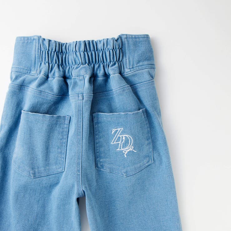 【 ニコ☆プチ 掲載 】プチハイウエストスキニー(130~160cm) | ZIDDY | 詳細画像17 