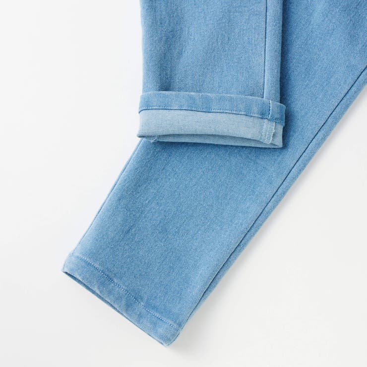 【 ニコ☆プチ 掲載 】プチハイウエストスキニー(130~160cm) | ZIDDY | 詳細画像18 