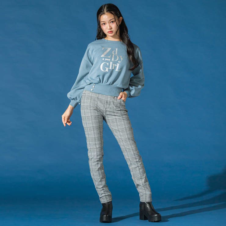 裏起毛ジャガードレギパン(130~160cm) | ZIDDY | 詳細画像3 