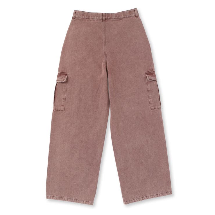 【 ニコ☆プチ 掲載 】デニムカーゴパンツ(130~160cm) | ZIDDY | 詳細画像12 