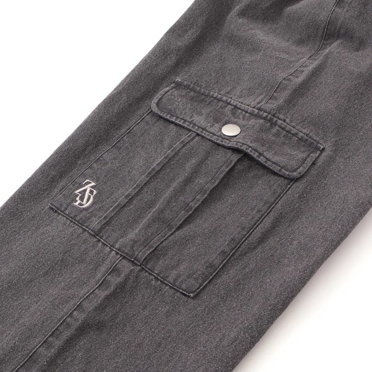 【 ニコ☆プチ 掲載 】デニムカーゴパンツ(130~160cm) | ZIDDY | 詳細画像17 