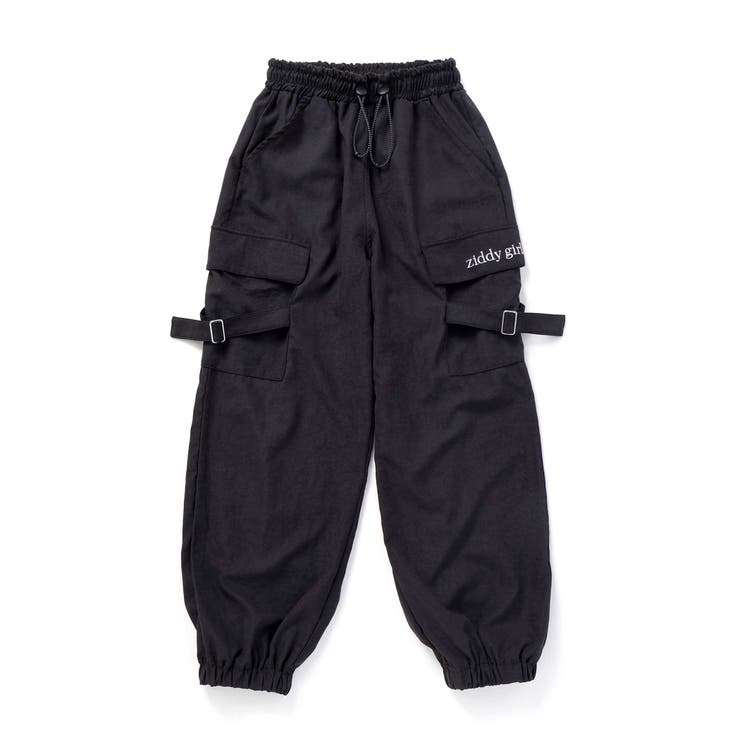 サテンカーゴパンツ(130~160cm)[品番：BEBK0010797]｜ZIDDY