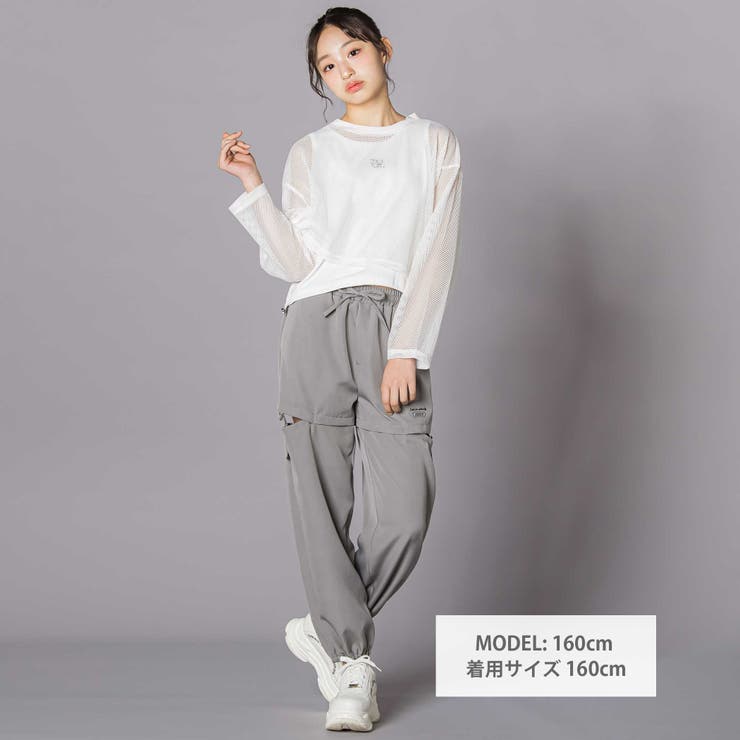 カットアウトパンツ(130~160cm) | ZIDDY | 詳細画像2