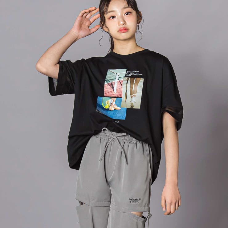 カットアウトパンツ(130~160cm) | ZIDDY | 詳細画像4