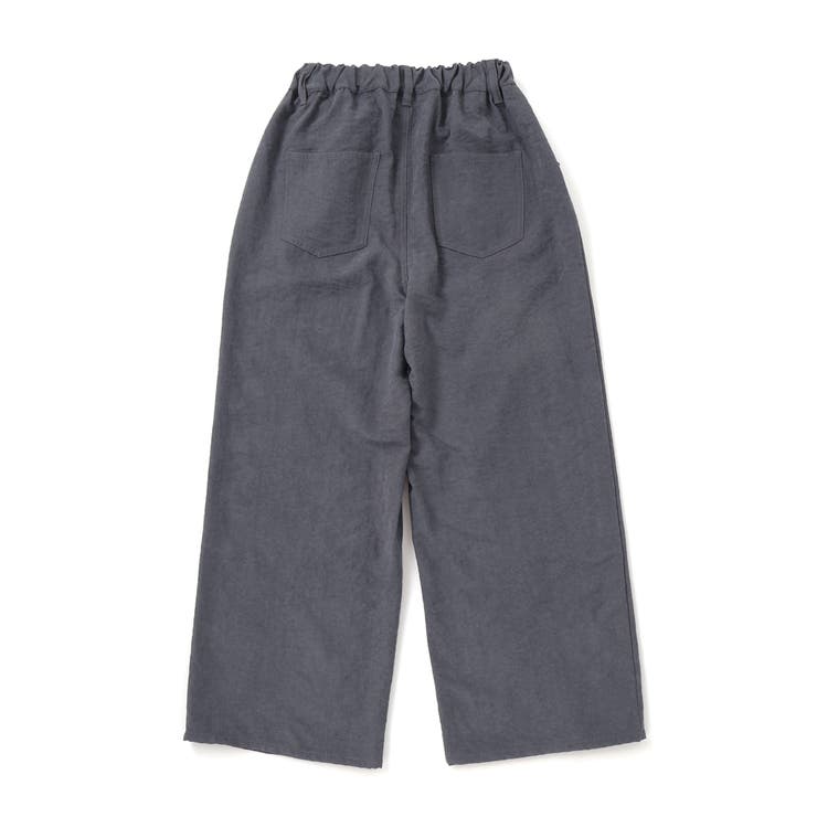 キーホルダー付きサテンライクワイドパンツ(130~160cm) | ZIDDY | 詳細画像12