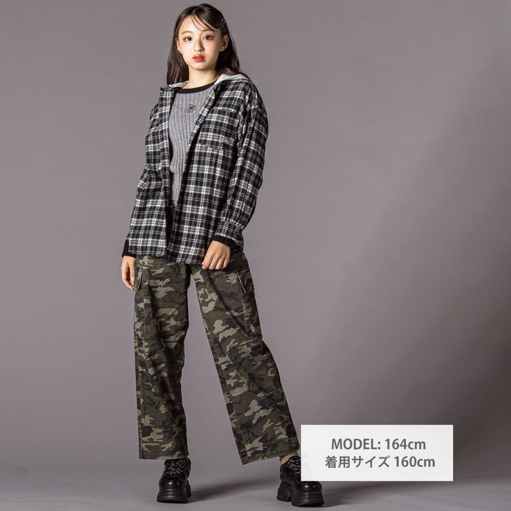 ツイルカーゴボトム(130~160cm) | ZIDDY | 詳細画像3 