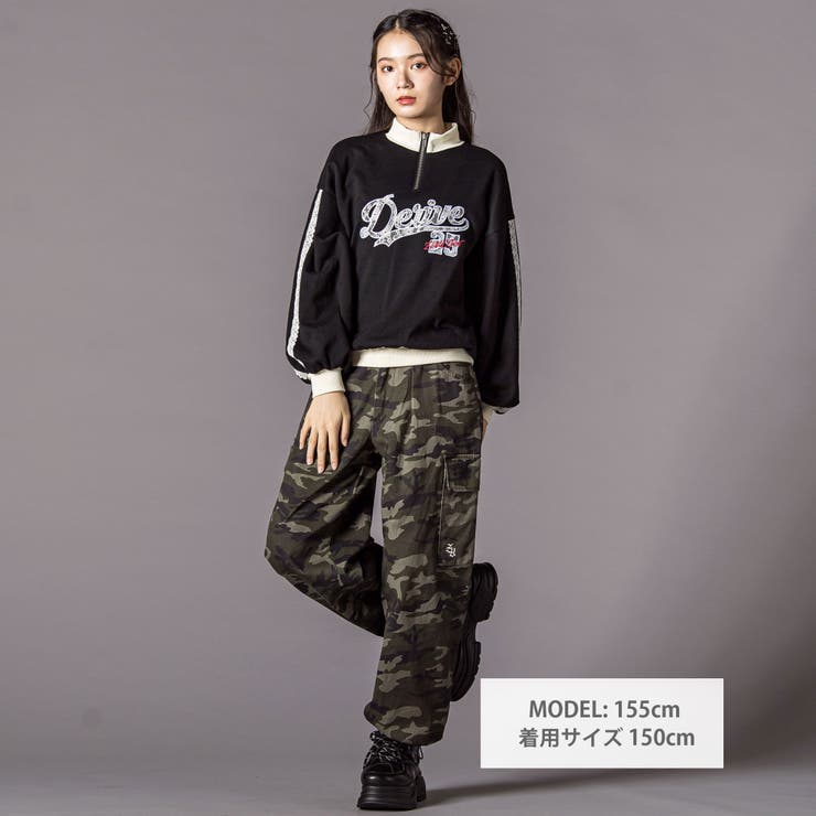 ツイルカーゴボトム(130~160cm) | ZIDDY | 詳細画像4 