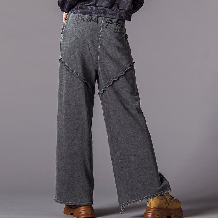 ブラック | ピグメントボトム(130~160cm) | ZIDDY