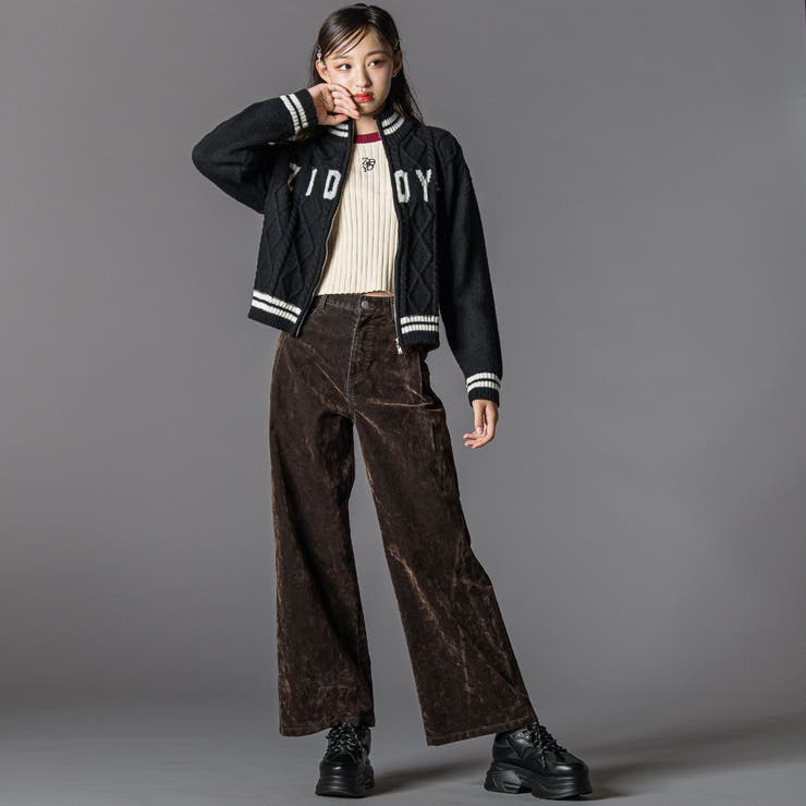 フロッキーワイドデニム(130~160cm) | ZIDDY | 詳細画像4 