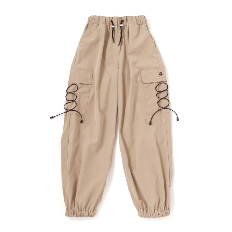 レースアップナイロンカーゴパンツ(130~160cm) | ZIDDY | 詳細画像11 