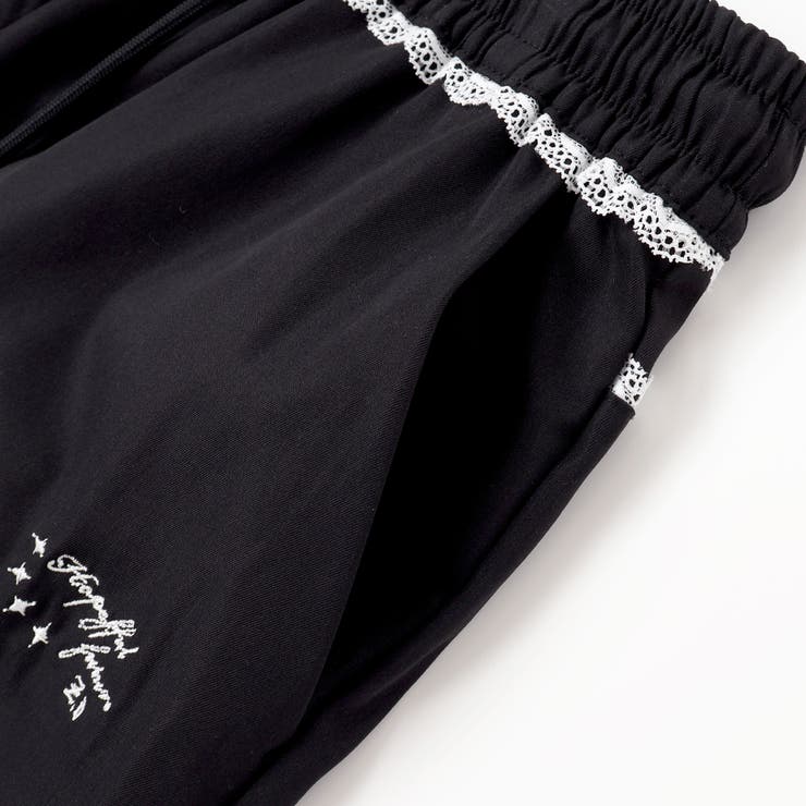 チラレースウエストワイドパンツ(130~160cm) | ZIDDY | 詳細画像11 