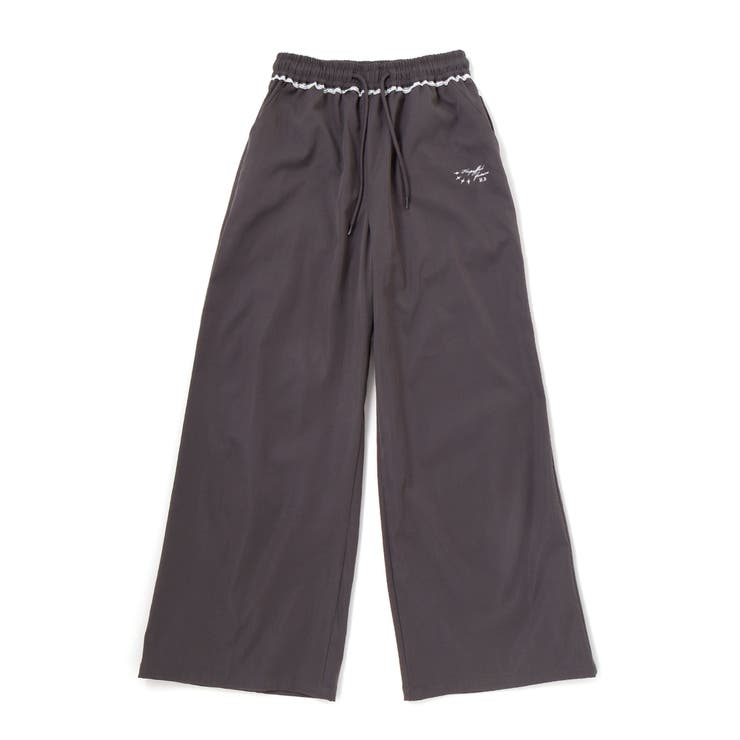 チラレースウエストワイドパンツ(130~160cm) | ZIDDY | 詳細画像15 