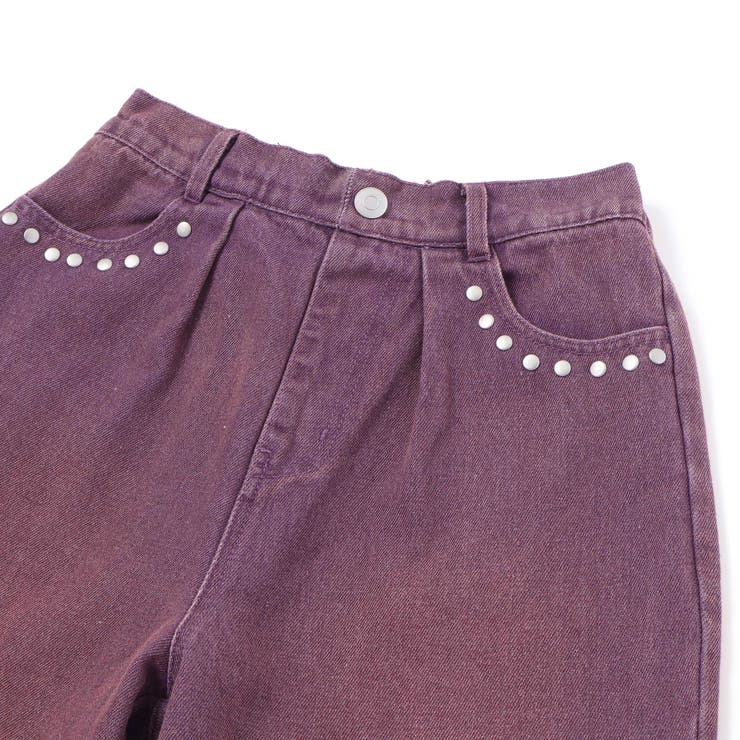 スタッズデニムワイドパンツ(130~160cm) | ZIDDY | 詳細画像12 