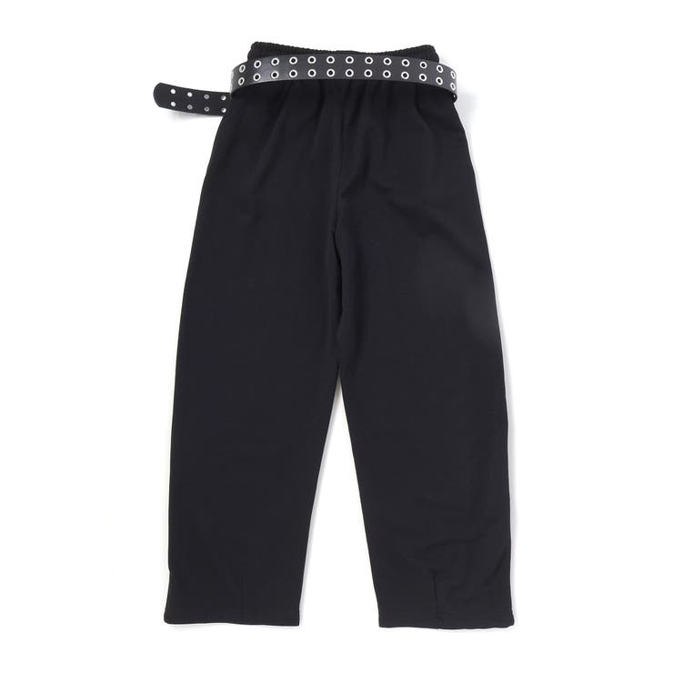 レースアップ・カーブパンツ（ベルト付き）(130~160cm) | ZIDDY | 詳細画像10 