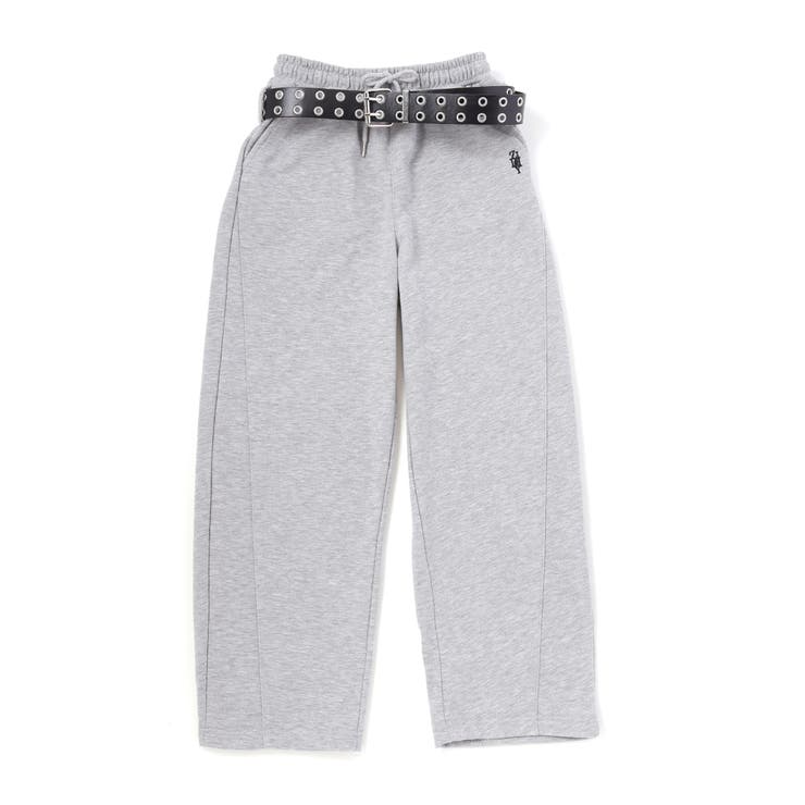 レースアップ・カーブパンツ（ベルト付き）(130~160cm) | ZIDDY | 詳細画像11 